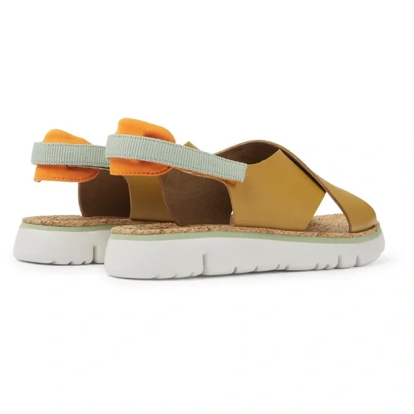 Camper Yellow and Orange Women's Sandals - Picture 3 of 8
